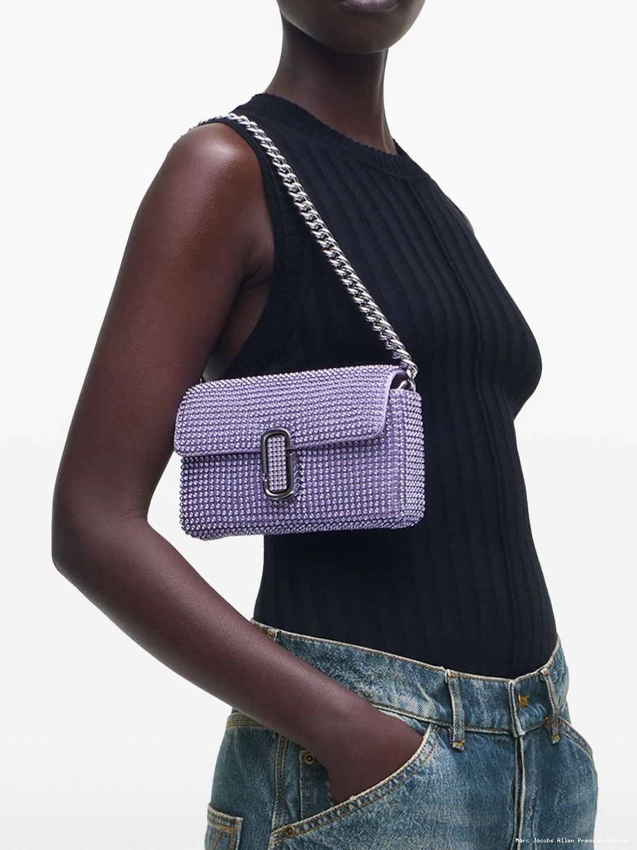 Affordable Women Marc Jacobs shoulder J The bag Rhinestone 0330